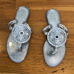 Sparkly Jelly Sandals